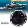 thumbnail image 4 of Boat Fuel Gauge GPS Speedometer Tachometer for RV Yachts Trucks, 8000 RPM Red Backlight with 3 in 1 Turn Signal, Fits Motorhomes, 4 of 7