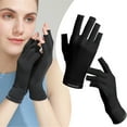 thumbnail image 2 of Guantes para lámpara de gel para uñas. Guantes protectores para el cuidado de la piel de las uñas. Guantes sin dedos para manos. Uso doméstico y al aire libre, 2 of 2