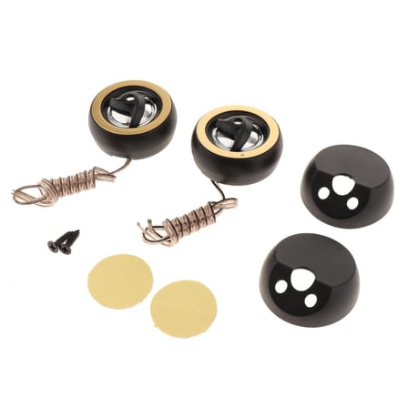 2 Pieces 25mm Car Silk Dome Tweeters, Car Auto Audio Loud s with