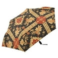 thumbnail image 4 of Yellow Mandala Flower Compact Sun Umbrella Windproof Travel Umbrellas for Rain Strong Portable UV Protection, 4 of 8