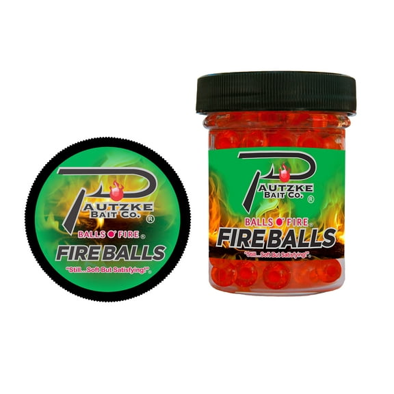 Pautzke Balls O’ Fire Salmon Eggs – Orange Deluxe 1 oz