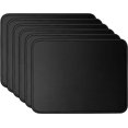 thumbnail image 2 of Mouse Pad Bundle Stitched Edges Premium Waterproof Gaming Mouse Mat Pad, Extends Battery Life Non-Slip Rubber Base Thick Black Mousepad for Laptop Computer & PC, 11 x 8.7 inch, Black-Pack of 6, 2 of 4