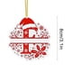 thumbnail image 1 of Decoraciones de Árbol de Navidad 26 Letras Decoraciones Colgantes de Navidad para Artesanías de Bricolaje, 1 of 5
