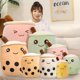 thumbnail image 2 of 24-70cm cute cartoon gift life milk tea cup shape pillow super soft back children's toy birthday gift creative Christmas giftStrawberry style 124cm Deng Xun unisex, 2 of 2