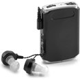 thumbnail image 1 of Amplificador de sonido: dispositivo potenciador de voz de sonido de bolsillo con micrófono doble/auricular más juego de auriculares y micrófono adicional, dispositivo amplificador de sonido personal, 1 of 4