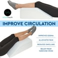 thumbnail image 4 of All Sett Health Memory Foam Wedge Pillows, Removable/Washable, 4 of 6