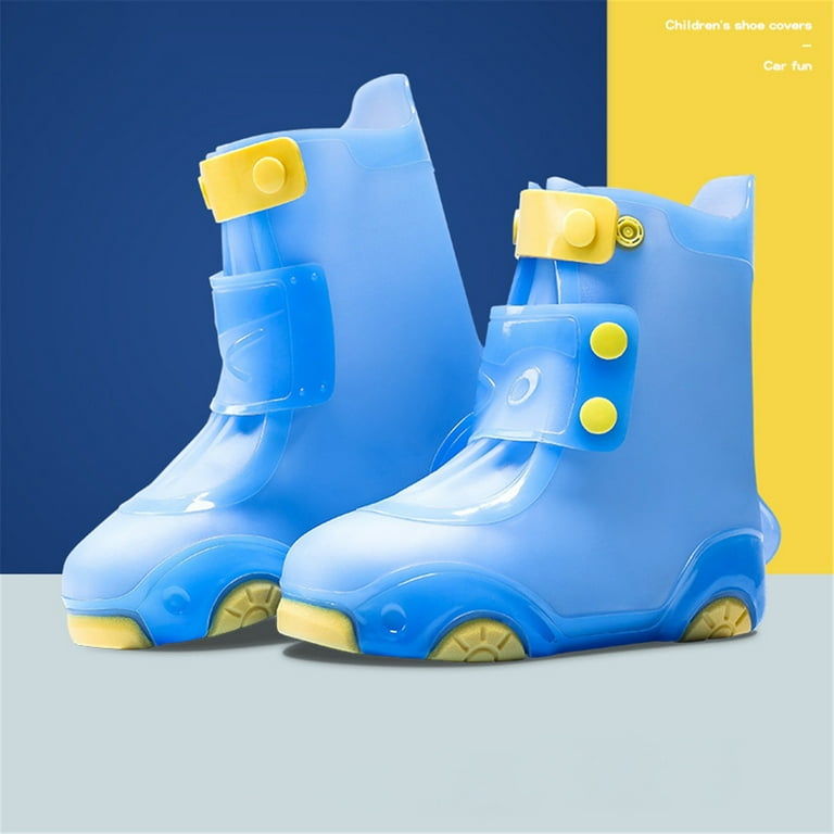 Cowboy Boots Rain Shoe Covers Rain Boots Shoe Covers For Boys And Girls Reusable Galoshes Overshoes Toddler Boy Cowboy Boots Size 9 10 Years Walmart