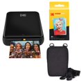 thumbnail image 1 of KODAK Step Wireless Mobile Photo Mini Printer (Black) Go Bundle, 1 of 3