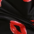 thumbnail image 6 of Womens Nightshirts & Gowns Summer Thin Lip Print Sexy Spaghetti Strap Backless Silk Mini Women Pajamas & Loungewear Nightwear, 6 of 6