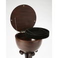 thumbnail image 5 of Heirloom - Medium Brown - Oval - Poplar solids, MDF, Cherry Veneer, Resin - BUTLER CASTLE HEIRLOOM JEWELRY CASE, 5 of 5