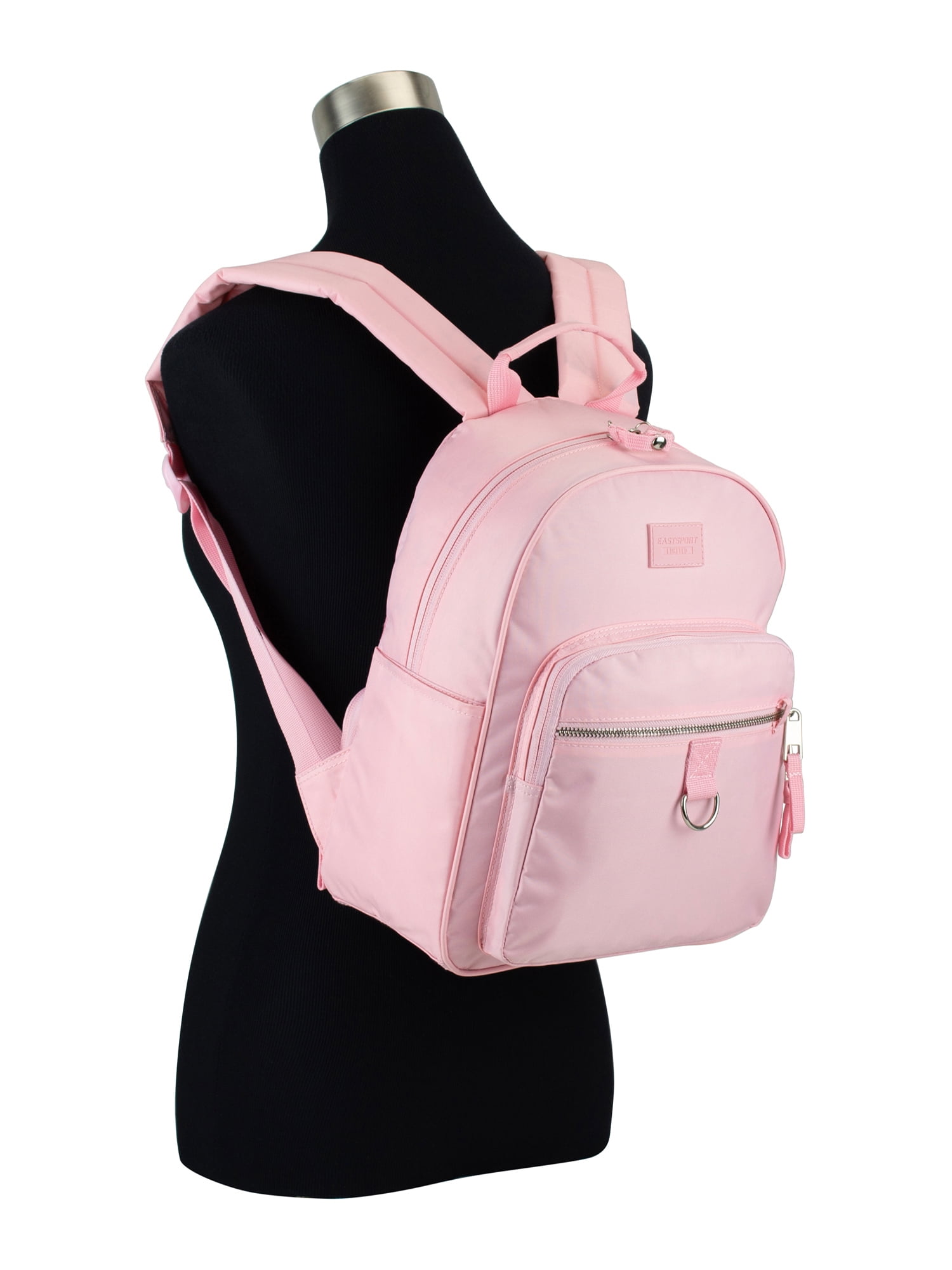 Eastsport Lauren Mini Backpack, Rose Sand, Travel Theft