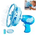 thumbnail image 1 of Summer Angel Wing Bubble Blower Toy for Kids - Cartoon Automatic Bubble Fan with Large Wind Output, Cute Submarine Design Bubble Maker for Outdoor Fun & Parties, 1 of 8