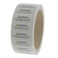thumbnail image 3 of Proposition 65 Truncated Warning Labels, 0.5 Inch by 1.5 Inch | 5,000 Count, 3 of 3