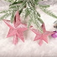 thumbnail image 6 of YUEHAO Christmas Tree Topper, Christmas Decorations Clearance, Christmas Tree Decorations, Pale Pink Christmas Tree Top Star Topper Glitter Finish 15cm Star for Top Tree Christmas Tree Top Pink, 6 of 6