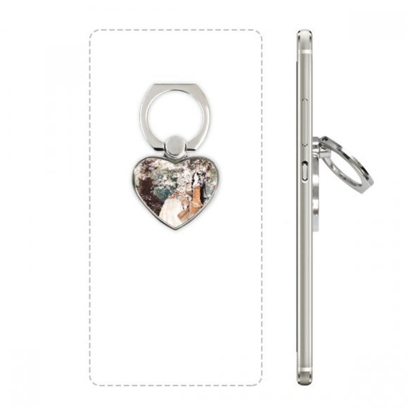 woman chinese classical style illustrator ph stand holder kickstand universal support