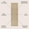 thumbnail image 4 of JONATHAN Y SANTA MONICA 2 x 10 Runner Rug, Charleston Vintage Filigree Textured Weave - Beige/Brown, SMB106A-210, 4 of 6