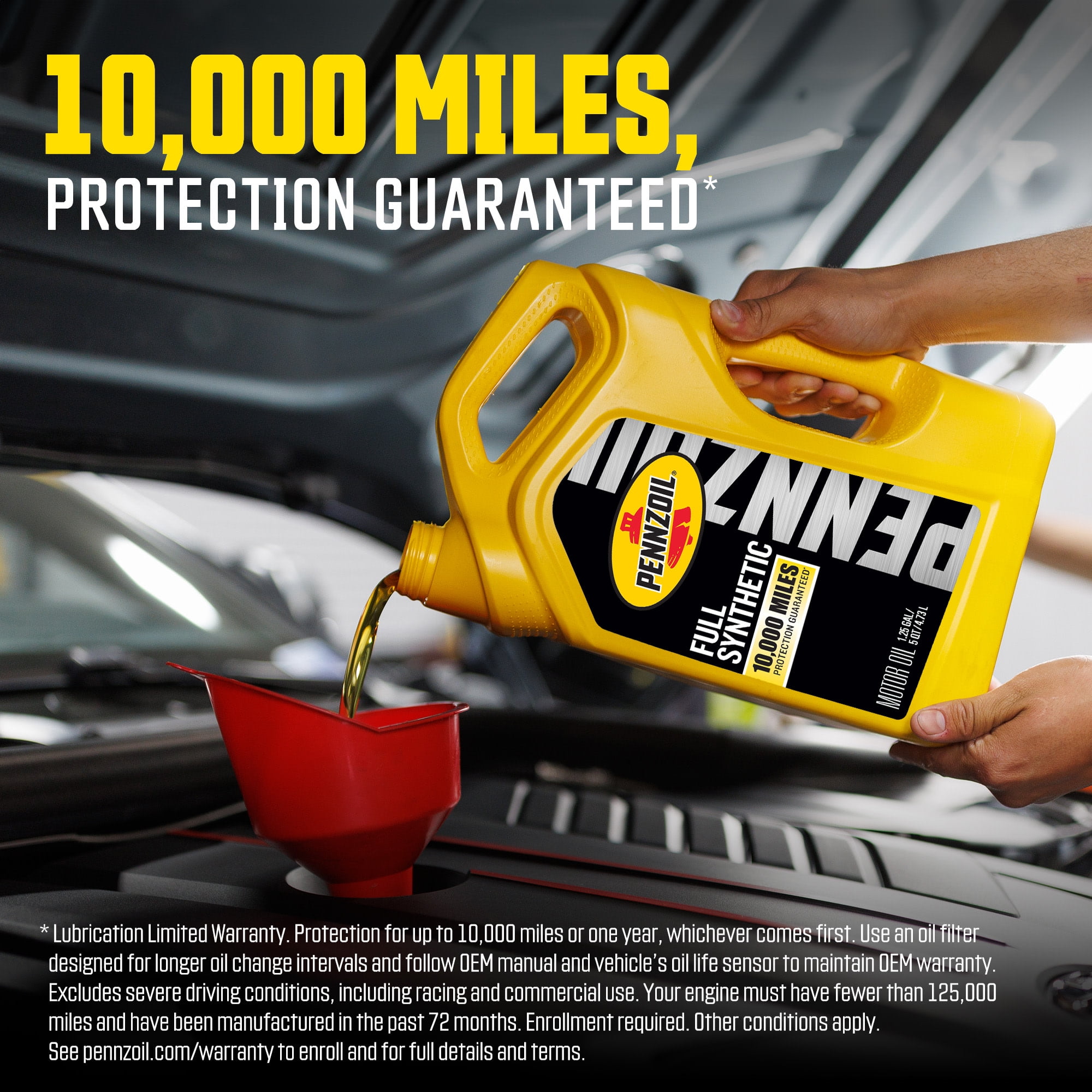 Pennzoil Full Synthetic 5W-30 Motor Oil, 5 Quart - Walmart.com Pennzoil Full Synthetic 5W-30 Motor Oil, 5 Quart - Walmart.com