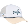 thumbnail image 3 of Men's-Barstool Golf  White/Tan THE PLAYERS Nailhead Canvas Rope Adjustable Hat, 3 of 4
