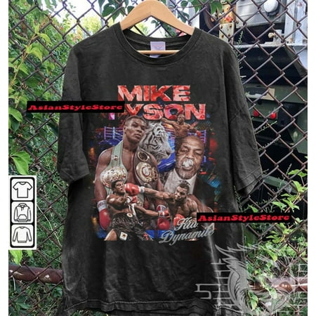 

Vintage Bootleg Style Mike Tyson Kid Dynamite Shirt Mike Tyson Kid Dynamite Boxing T-Shirt 90s Graphic Tee Unisex Shirt For Woman And Man