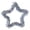 Silver,8.6inch, variant on Patriotic Star Tinsel Wreath,Red White Blue Star Garlands,4th of July Wreath for Front Door Patriotic Star Hanging Wreaths for Memorial Day Independence Day Kitchen Home Indoor Window(Blue,14inch)