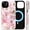 Love Like Jesus Religious, variant on Magnetic Case for iPhone 17, Vintage Camo Pattern Design, Shockproof Glossy 2 in 1 Dual Layer, MagSafe Compatible Protective Phone Case for Women Men Boys