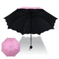 thumbnail image 2 of Matoen Travel Compact Umbrella, Small Umbrella for Rain & Sun, UV Protection, 8 Ribs Windproof Umbrella,Lightweight & Portable Umbrella for Women Men Kids(Pink), 2 of 9