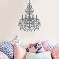 thumbnail image 1 of Vinatage Antique Decorative Chandelier Wall Decal Sticker, 1 of 4