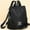 Multicolor D, variant on Anti Theft Backpack for Women Large Capacity Secure Back Zipper Travel Daypack with Multiple Compartments Convertible Shoulder Bag Lightweight Fabric 33x28x16cm 1 Piece