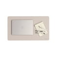 thumbnail image 6 of Smead 64836 23.6 x 13.7 Vegan Leather Desk Pads - SandStone, 6 of 10
