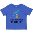 thumbnail image 3 of Inktastic 3rd Birthday Mermaid Tail Girls Party Girls Toddler T-Shirt, 3 of 5