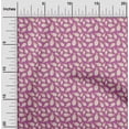 thumbnail image 2 of oneOone Velvet Pink Fabric Dragonfruit Sewing Material Print Fabric By The Yard 58 Inch Wide, 2 of 4