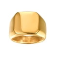 thumbnail image 5 of 3Pcs Stainless Steel Rings for Men Women Gold Minimalist Twisted Ring Band Couple Ring Set Size 7-12, 5 of 6