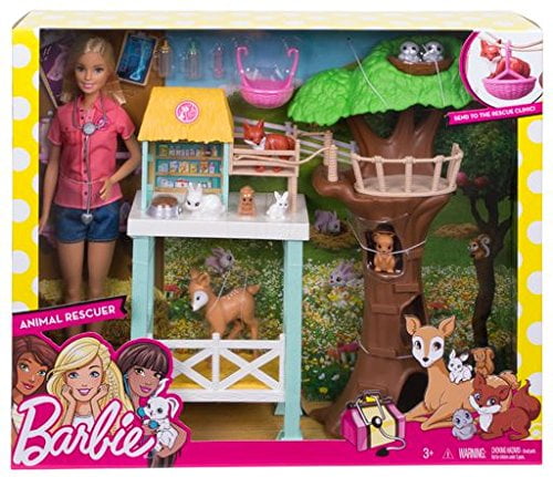barbie animal rescue set