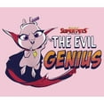 thumbnail image 2 of Girl's DC League of Super-Pets Lulu the Evil Genius  Graphic Tee Light Pink X Large, 2 of 4