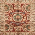 thumbnail image 1 of Ahgly Company Indoor Square Abstract Sandy Brown Abstract Area Rugs, 8' Square, 1 of 6