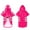 Rose Red-4XL, variant on Hooded Pet Raincoat PU Fabric Reflective Strips Rain Clothing 2 Leg Easy Wear Design For Daily Rainy Day Outdoor Use