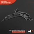 thumbnail image 6 of A-Premium Front Left Lower Control Arm Compatible with Lexus IS F 2008-2014, IS250/IS350 2006-2015, GS300 2006, GS350/GS450h 2007-2011, GS430 2006-2007, GS460 2008-2011, 6 of 9