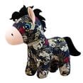thumbnail image 3 of Soft Plush Horse Doll with Traditional Chinese Patterns for Lunar New Year Home Decor and Festive Souvenir, 3 of 3
