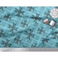 thumbnail image 2 of Soimoi Rayon Crepe Fabric Check & Moroccan Decorative Print Fabric by The Yard 46 Inch Wide, 2 of 2