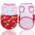 thumbnail image 1 of Fake Strap Pet Spring and Summer Dog Vest Teddy Bitter Panda Cat Fadou Clothes Mesh Breathable Vest, 1 of 7