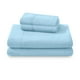 thumbnail image 1 of Juego de Sabanas Polar Invernales Suaves y Cálidas para las noches frías Matrimonial Baby Blue Kyuden Home., 1 of 6