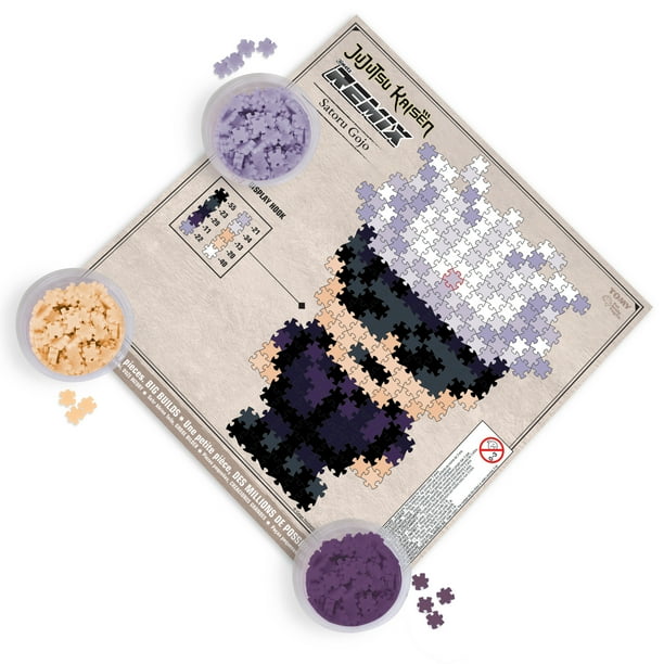 Jixelz Remix Jujutsu Kaisen Satoru Gojo Collectible 250 Piece Kit