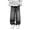 H125 Grey, variant on SJLDQY Boys Pleated Jeans Straight leg Casual Denim Pants Fall Loose Denim Pants with Pockets