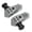 Gray, variant on M Buder Premium Motorcycle Rear Axle Blocks Chain Adjuster Aluminium Alloy Tool Replacement Accessories Fits CB500F CB500X CBR500R 2013-2016 Models Black 10 inches / 25.4 cm