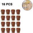thumbnail image 2 of Protectores de patas de silla 16 piezas Protectores de piso de silicona para patas de silla con almohadillas de fieltro indivisibles, Mueva los muebles silenciosamente y proteja sus pisos de rayones,, 2 of 5