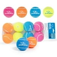 thumbnail image 2 of Squeaky Tennis Toys, los mejores suministros para mascotas para perros, paquete de 8, 2 of 8