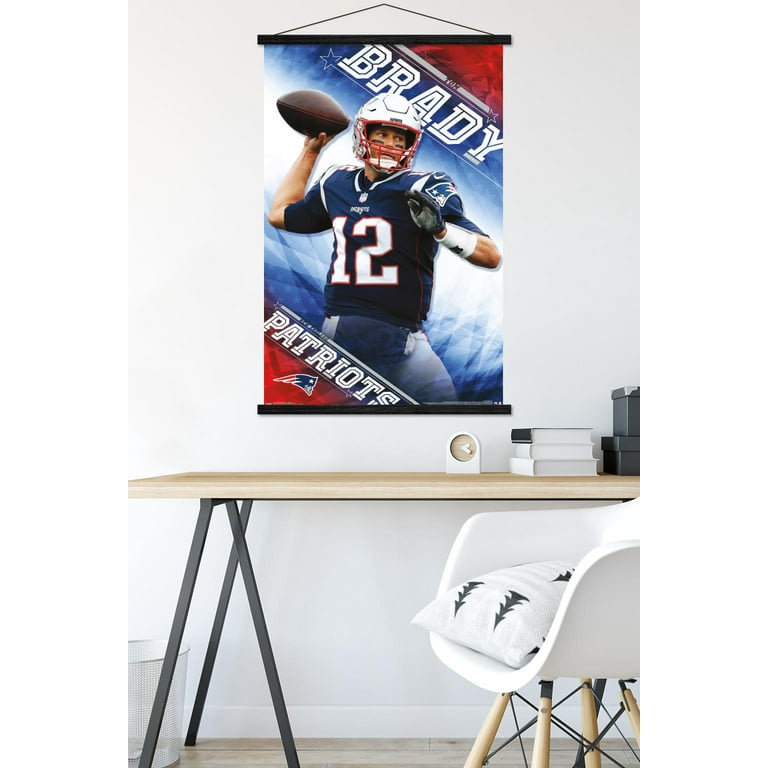 Tom Brady Poster Wall Art Printable New England Patriots 