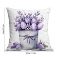 thumbnail image 3 of Guozer Easter Throw Pillow Covers, 18*18In Easter Decorations for Home, Spring Pillow Cover, Pillowcase Outdoor Decorative, Holiday Cushion Case for Home Sofa Living Room, 3 of 6