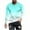 Mint Green, variant on Fengactive Men's Long Sleeve Shirts Casual Gradient Color Loose Pullover Graphic Tee Shirts Fall Fashion Athletic Sweatshirts