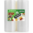 thumbnail image 1 of WVacFre 2Pack 8X50 Vacuum Sealer Freezer Storage Machine Bags Rolls for Food Saver, 1 of 7